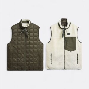 Taion Mountain Reversible Down Fleece Vest